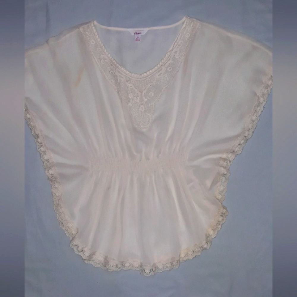 5 FOR $25 WITH 5 FOR $25 ITEMS ONLY SMALL CANDIE'S CREAM BLOUSE